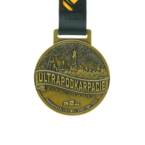 Gegossene Sportmedaille nach Maß — Auszeichnung für Läufer und Marathonläufer