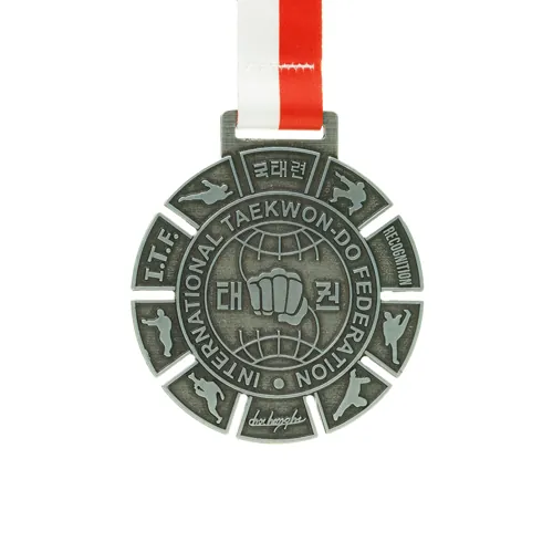 Gegossene Gedenkmedaille — Geschenk für Firmengala oder Jubiläum