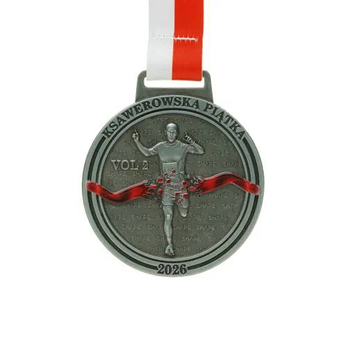 3D-Medaille aus Zink-Aluminium-Legierung — Trophäe für den Wettkampfsieger