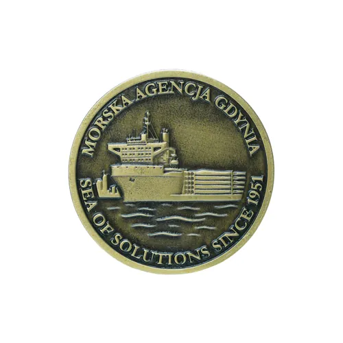 Gedenkmedaille in Münzform — Andenken zum Firmenjubiläum