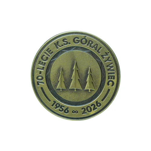 Gegossene Erinnerungsmünze — exklusives Geschenk für Gala oder Jubiläum