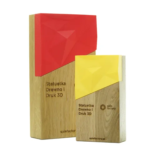 3D-Trophäe mit Relief — Auszeichnung für einen Verein oder Sportverband
